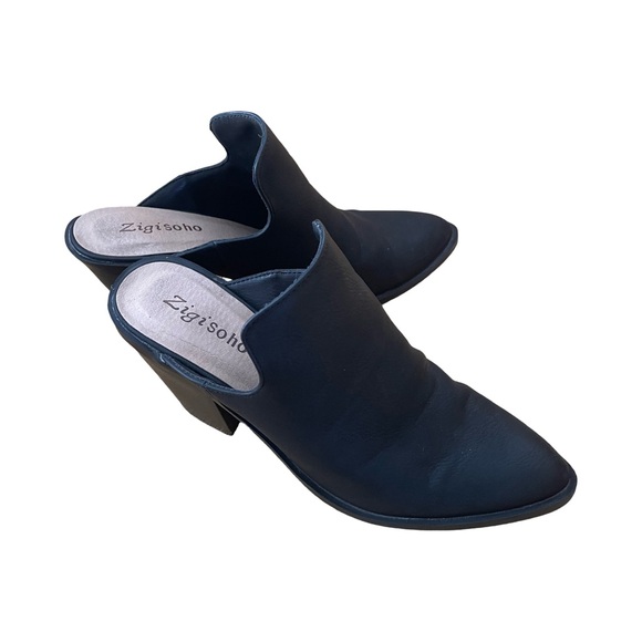 Zigi Soho Half-Boot Slip-On Mules – Size 6.5 – 3.5” Heel - Picture 5 of 9